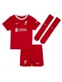 Liverpool Andrew Robertson #26 Domácí dres pro děti 2023-24 Krátký Rukáv (+ trenýrky)